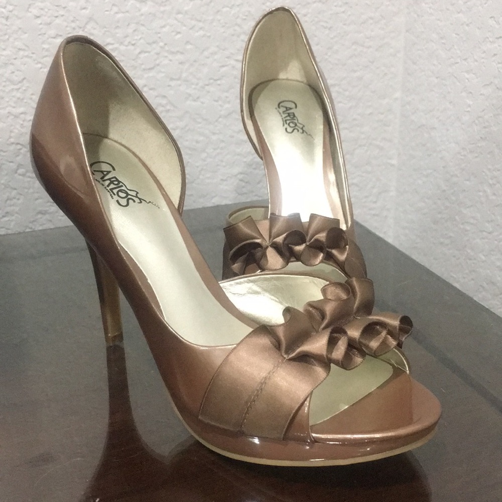 Carlos Santana Brown Heels